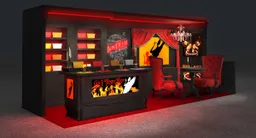 10x20 Inline booth design by Reaction Space